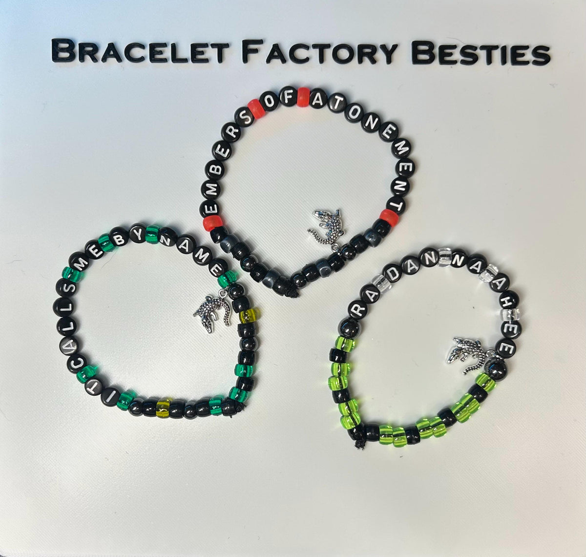 WAGE WAR inspired friendship bracelets