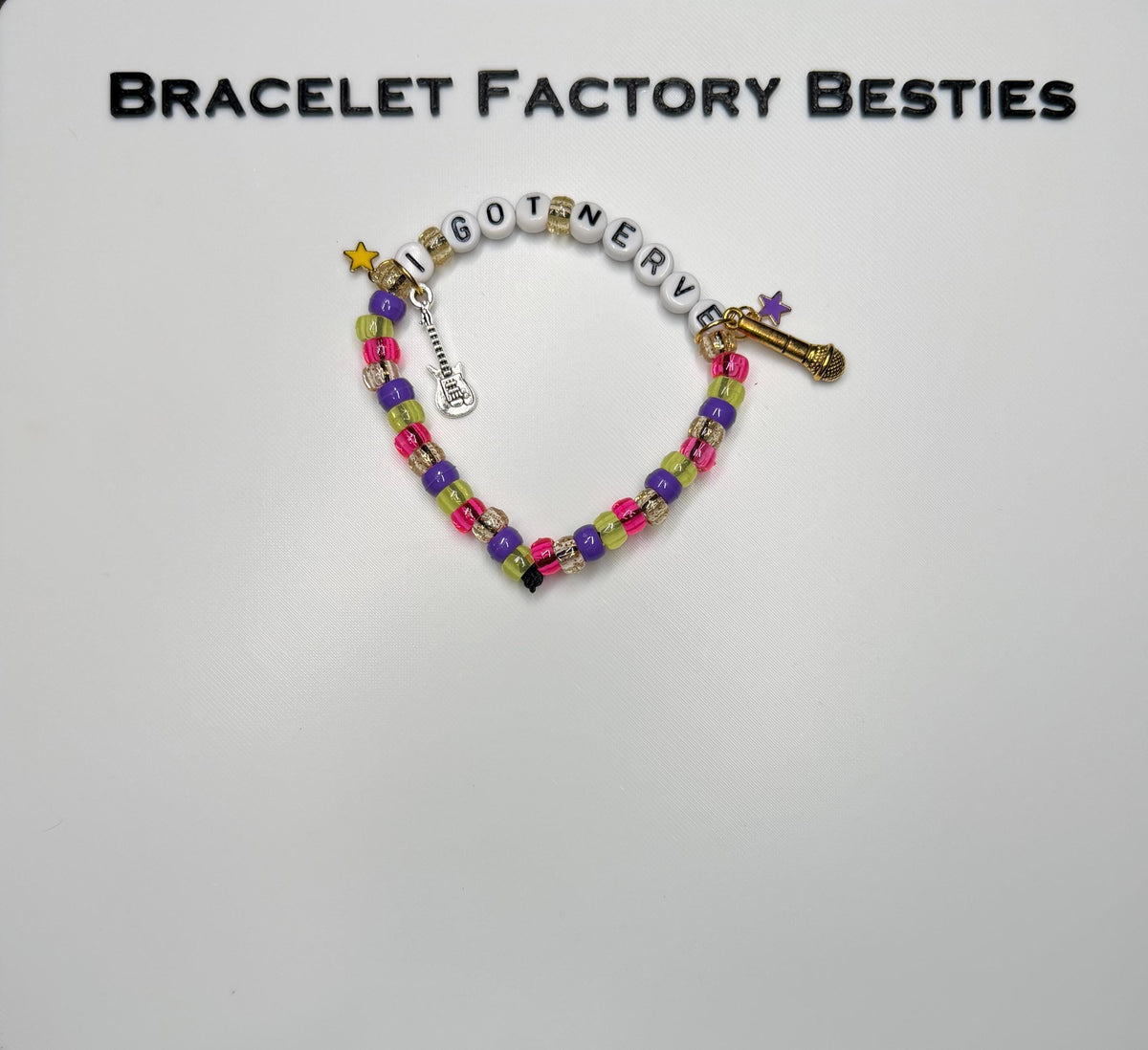 Hannah Montana inspired friendship bracelets