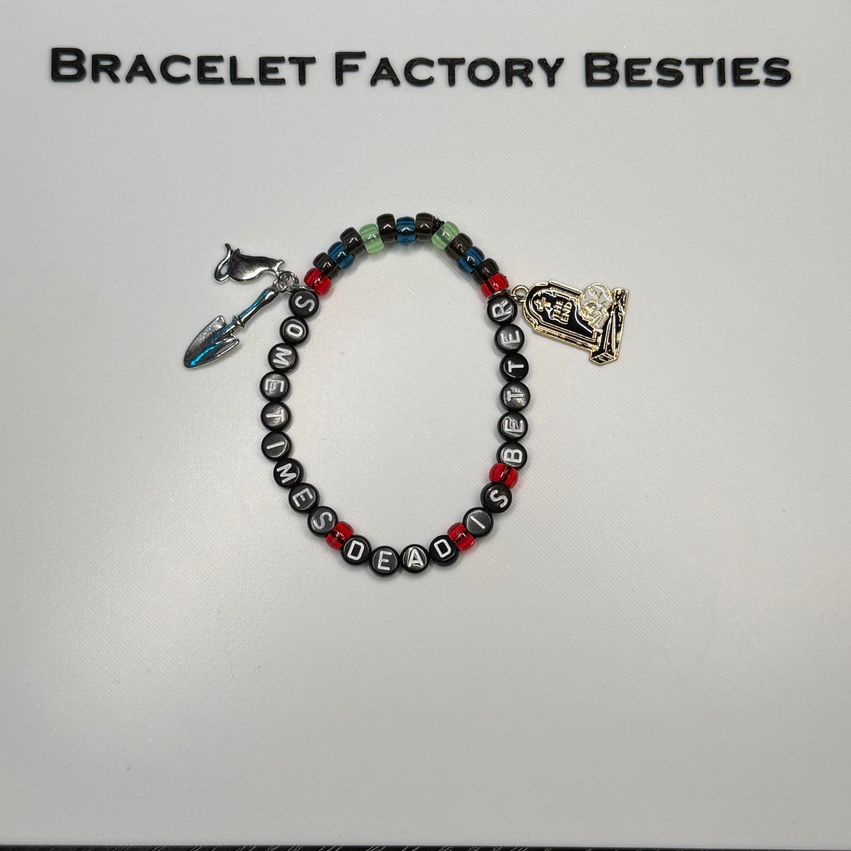 Pet Sematary inspired friendship bracelets