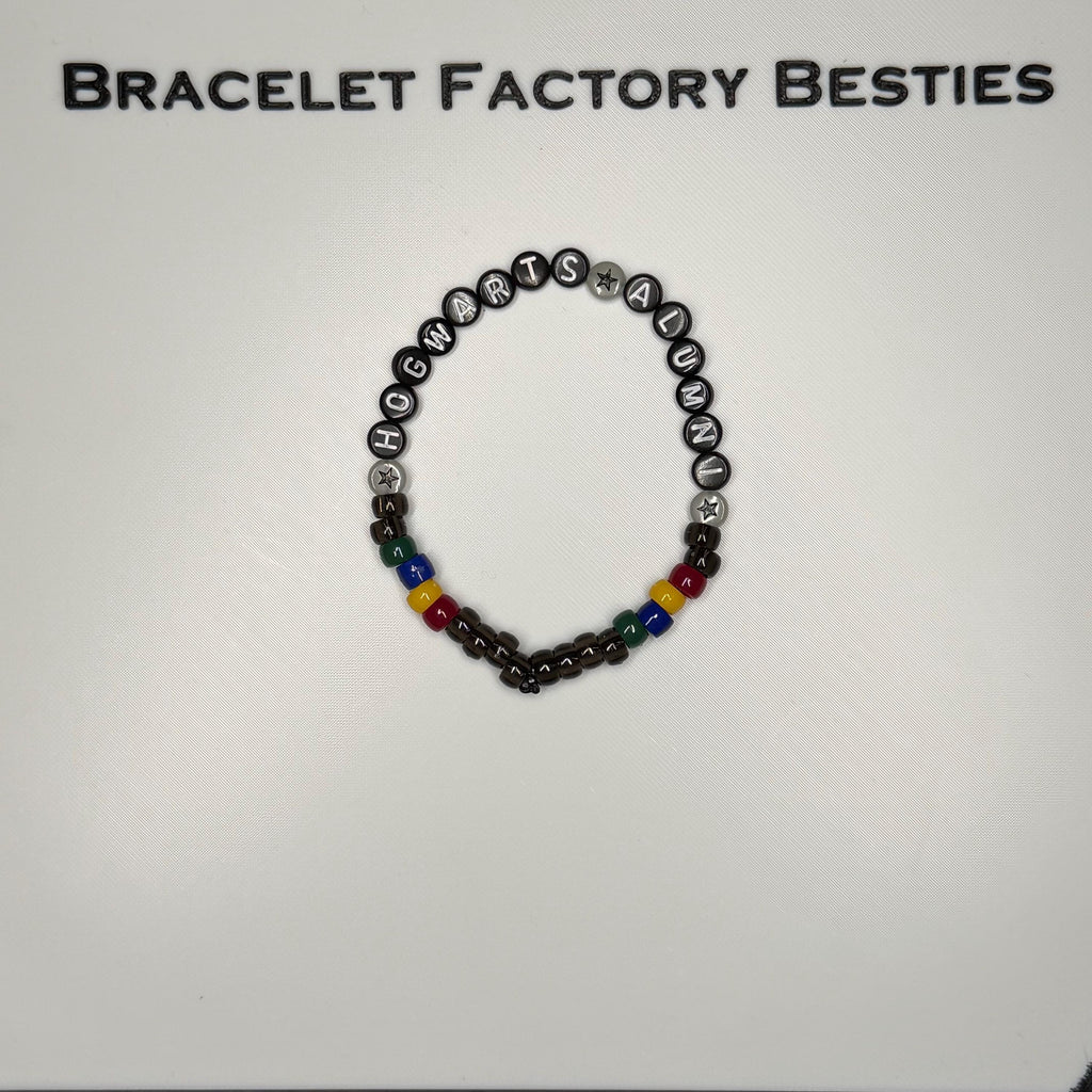 Hogwarts “Alumni” inspired friendship bracelets!