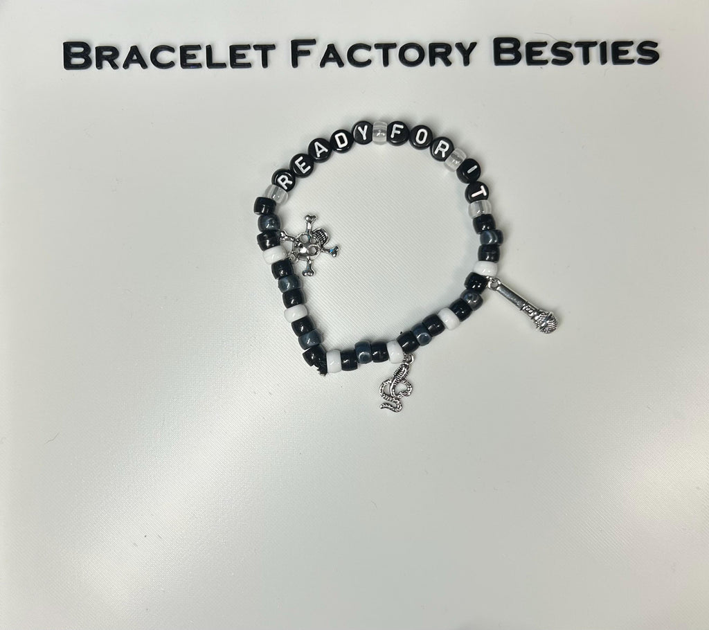 Taylor Swift - Reputation album inspired friendship bracelets