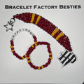 Hogwarts House Inspired Keychain & Friendship Bracelet sets!