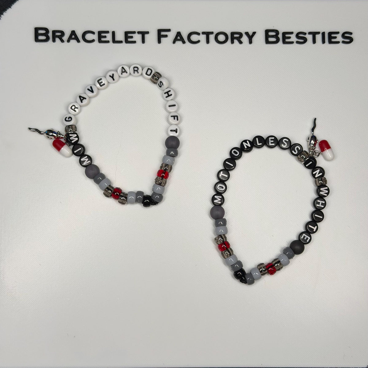 Motionless In White inspired friendship bracelets (all albums!)