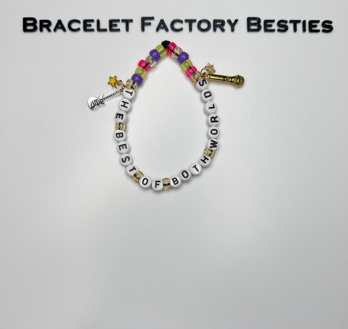 Hannah Montana inspired friendship bracelets