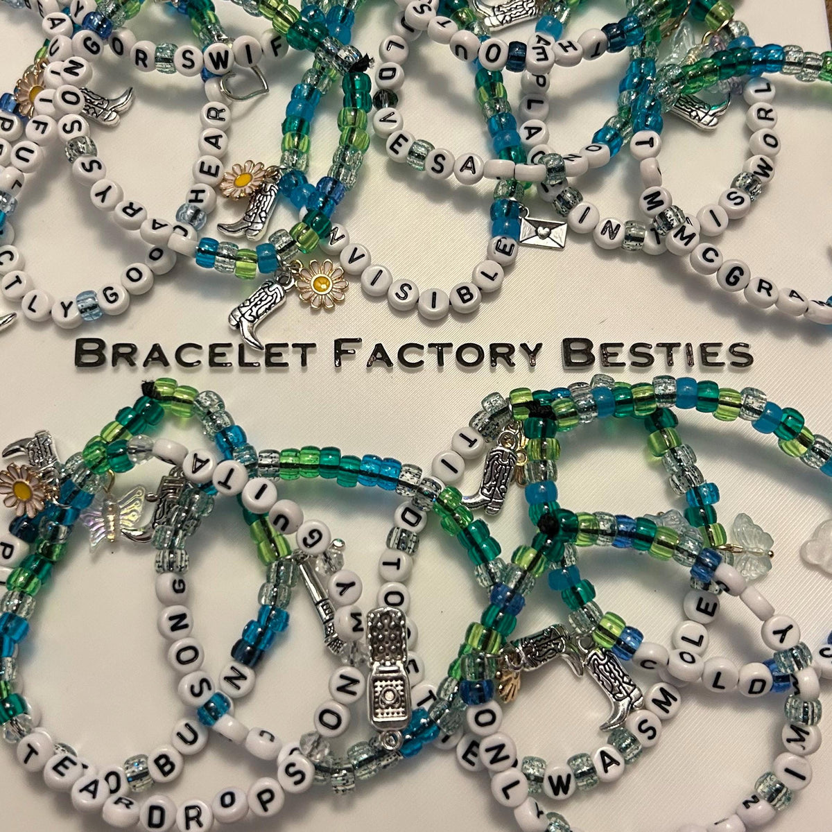 Taylor Swift - “Debut” album inspired friendship bracelets