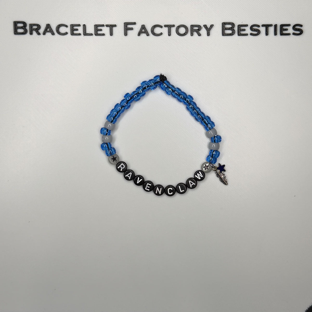 Harry Potter Themed - Hogwarts House Inspired friendship bracelets - SPARKLEY VERSION!