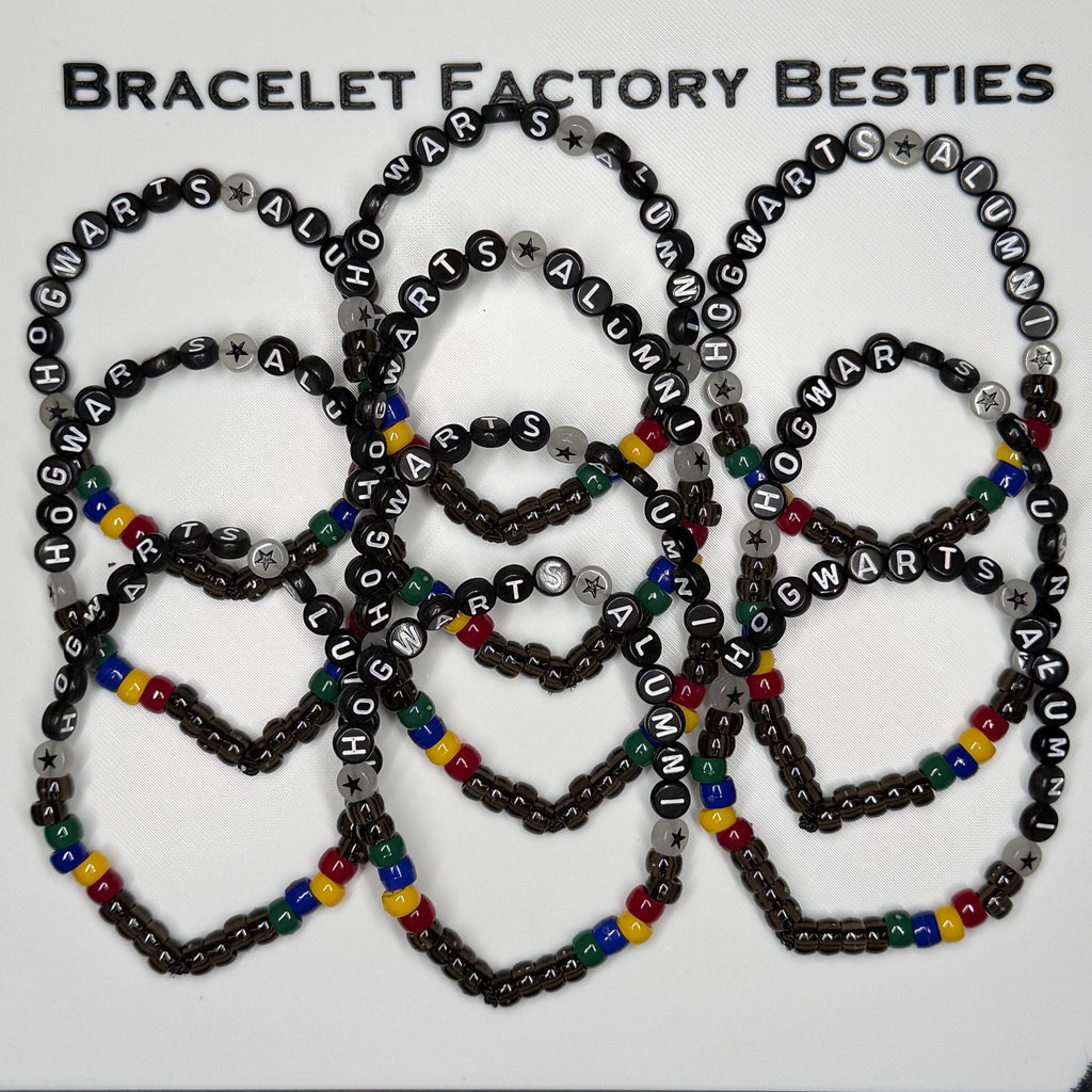 Hogwarts “Alumni” inspired friendship bracelets!
