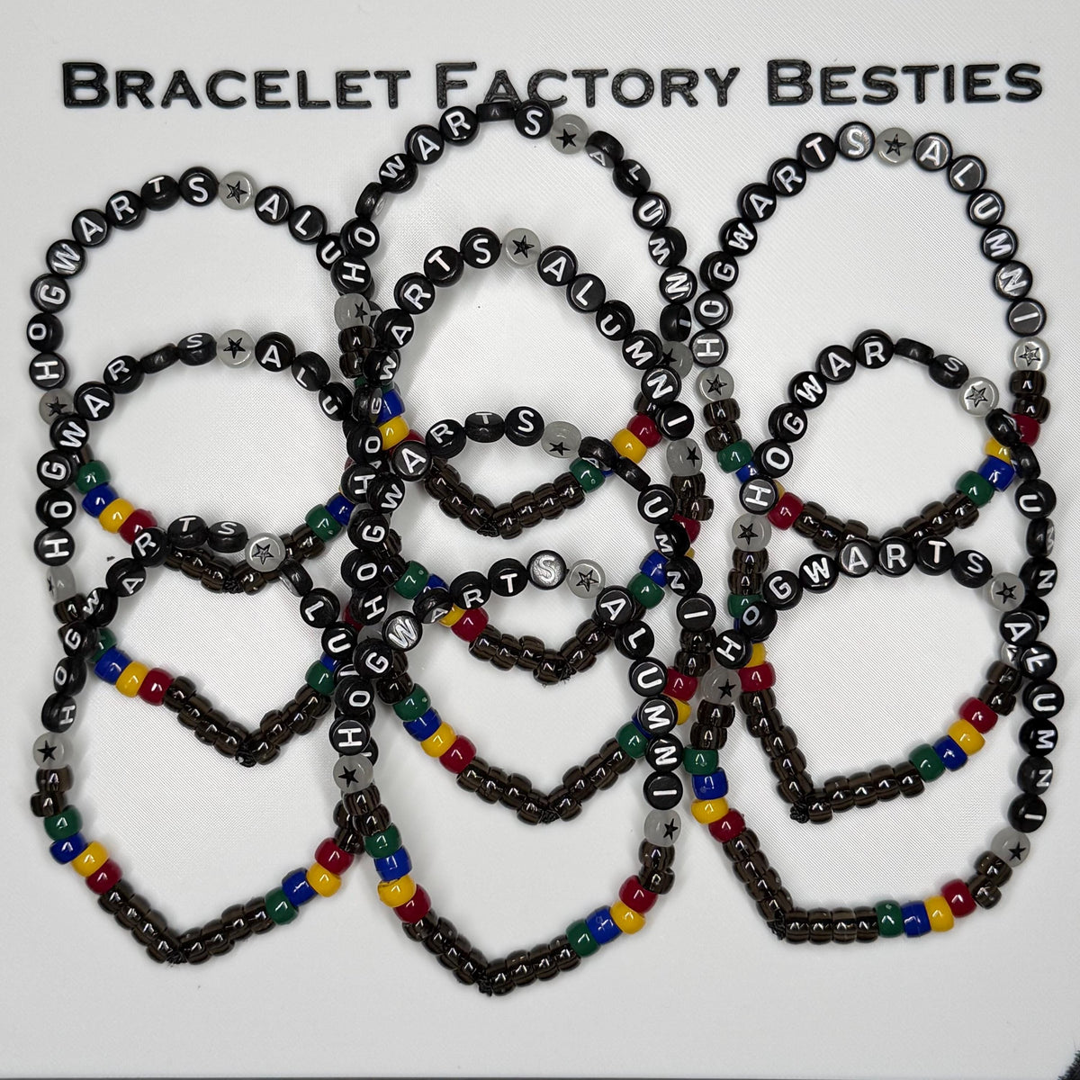 Hogwarts “Alumni” inspired friendship bracelets!