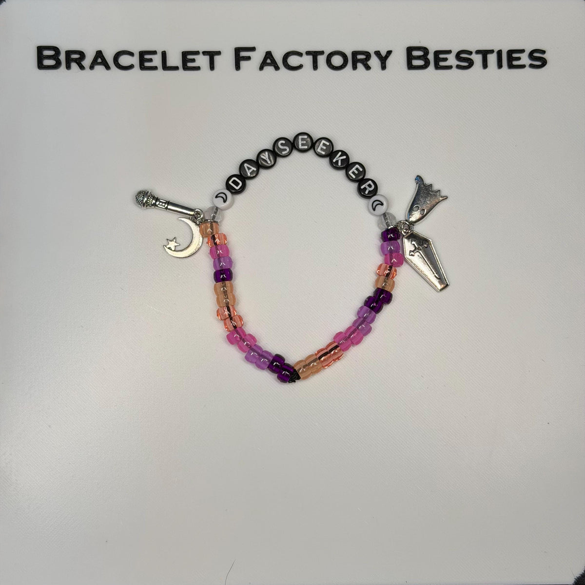 Dayseeker “Creature In The Black Night” (album) inspired friendship bracelets