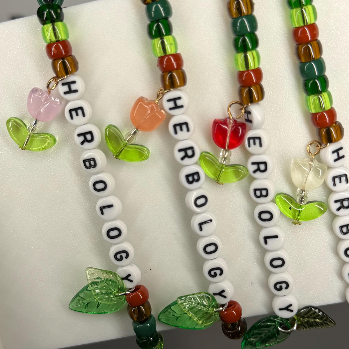Harry Potter inspired - Herbology themed friendship bracelets!