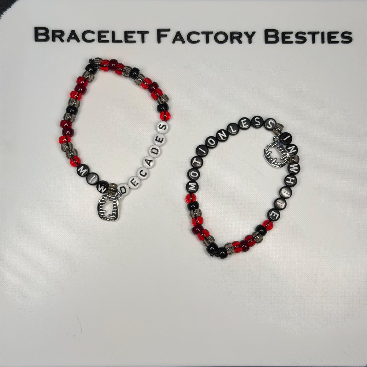 Motionless In White inspired friendship bracelets (all albums!)