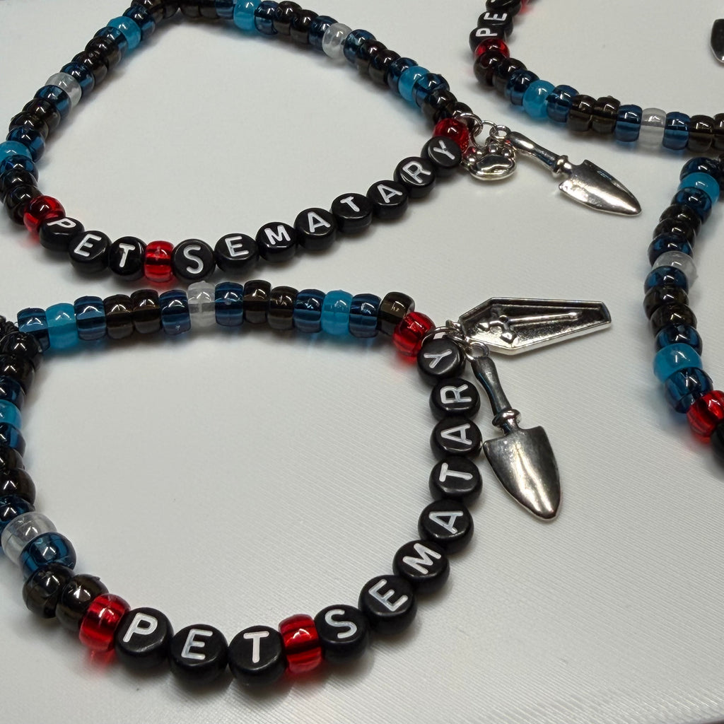 Pet Sematary inspired friendship bracelets