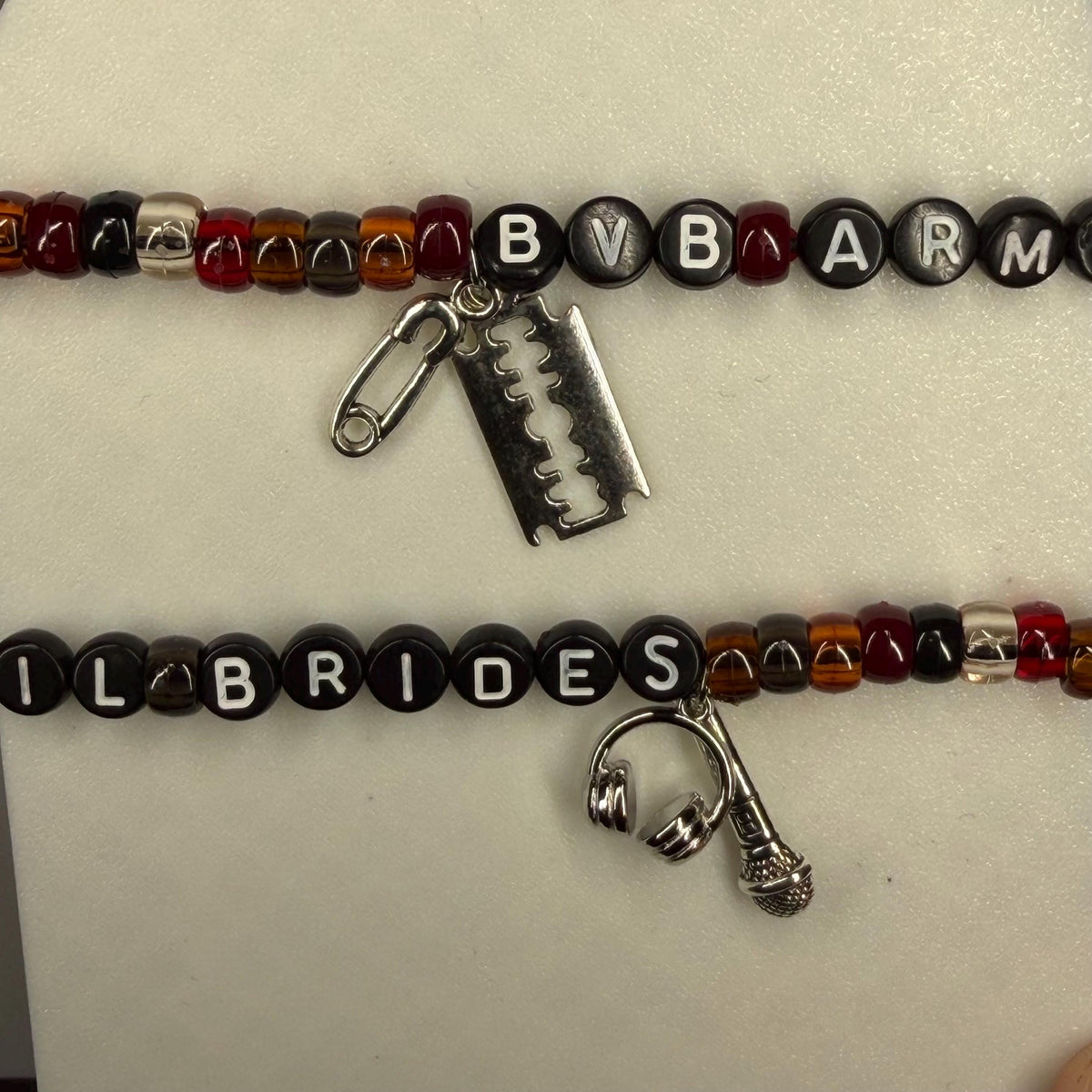 Black Veil Brides Inspired Friendship Bracelets