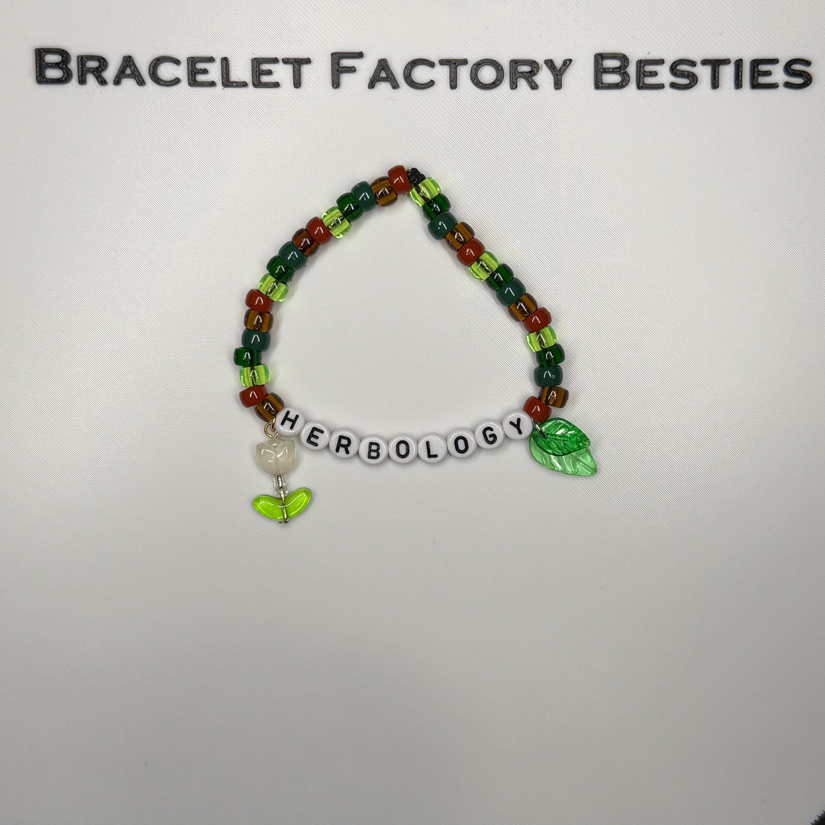 Harry Potter inspired - Herbology themed friendship bracelets!