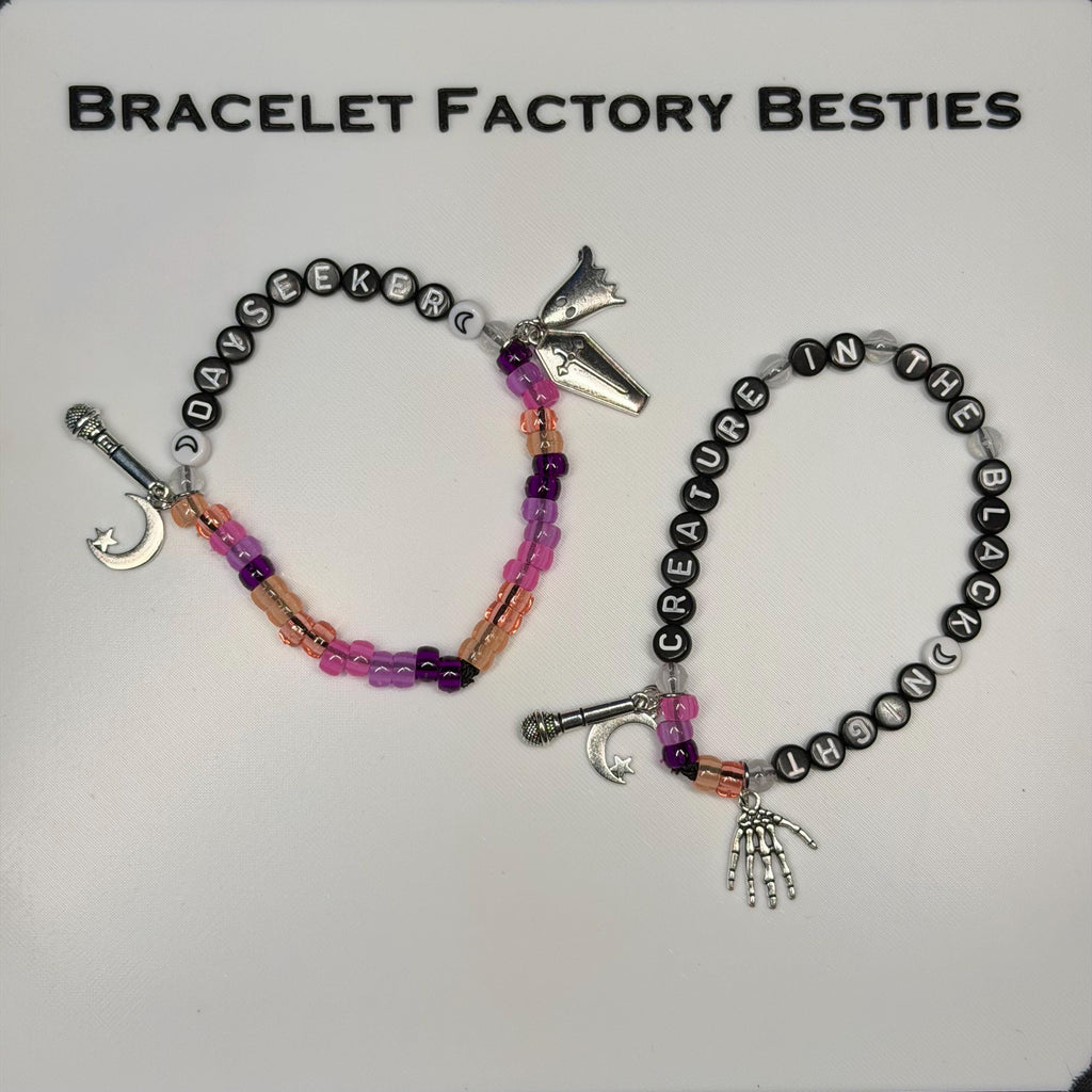 Dayseeker “Creature In The Black Night” (album) inspired friendship bracelets
