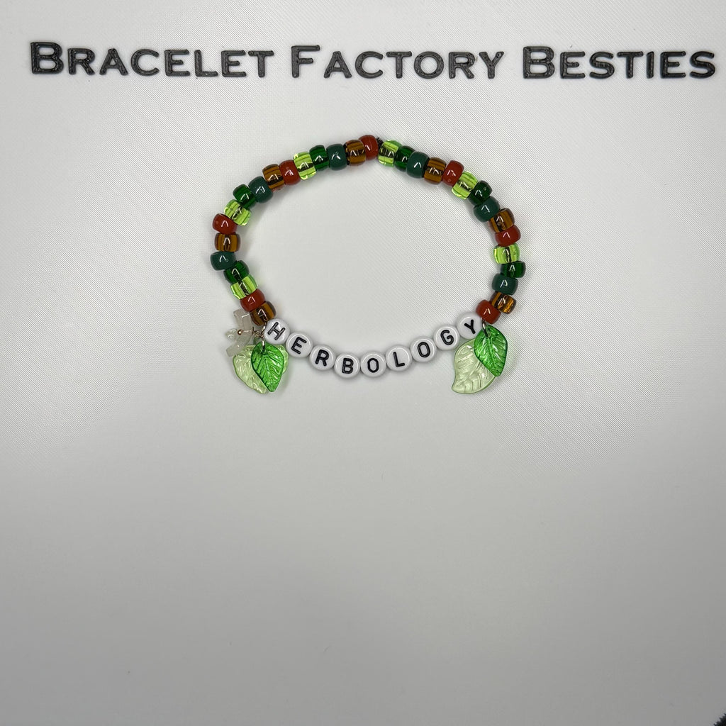 Harry Potter inspired - Herbology themed friendship bracelets!