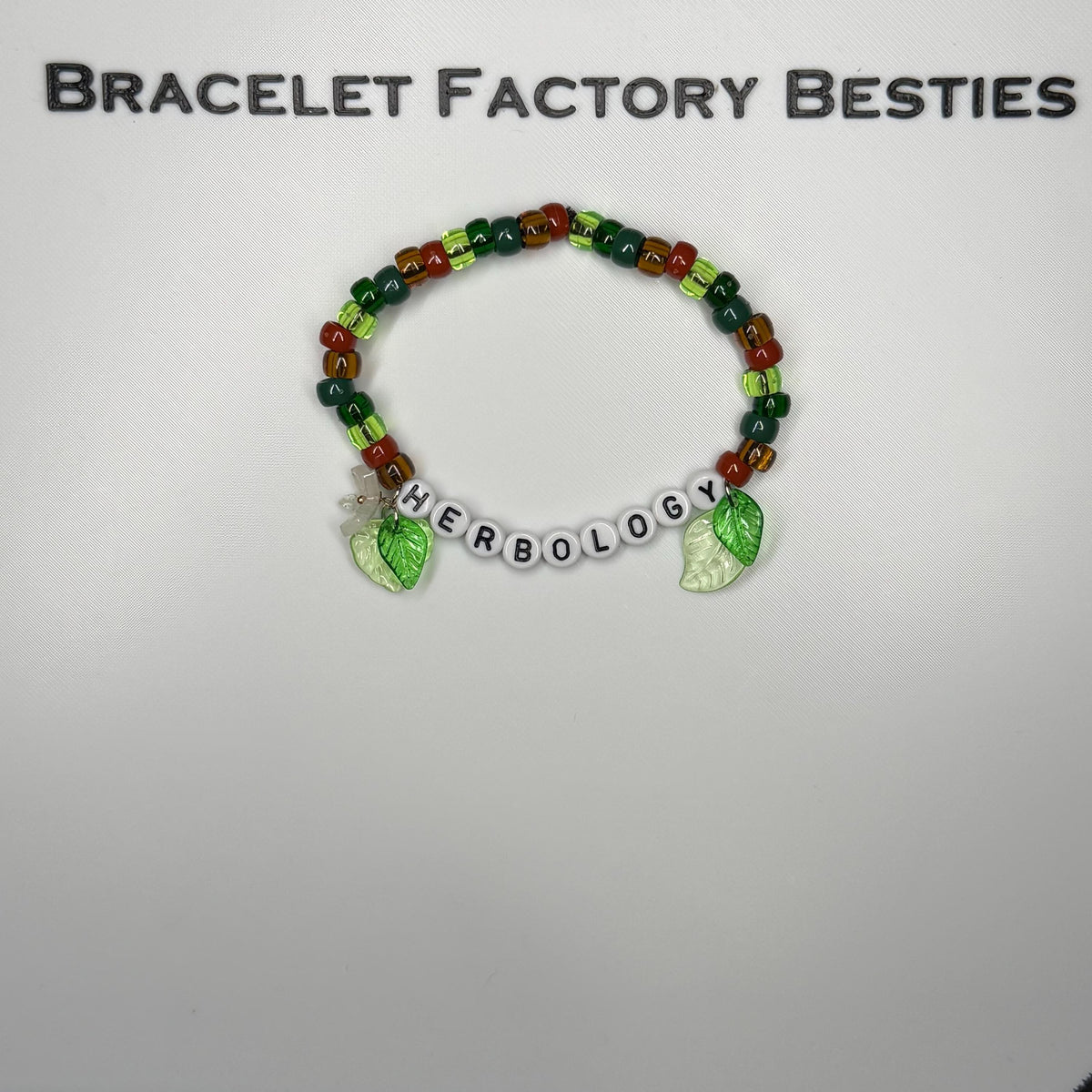 Harry Potter inspired - Herbology themed friendship bracelets!