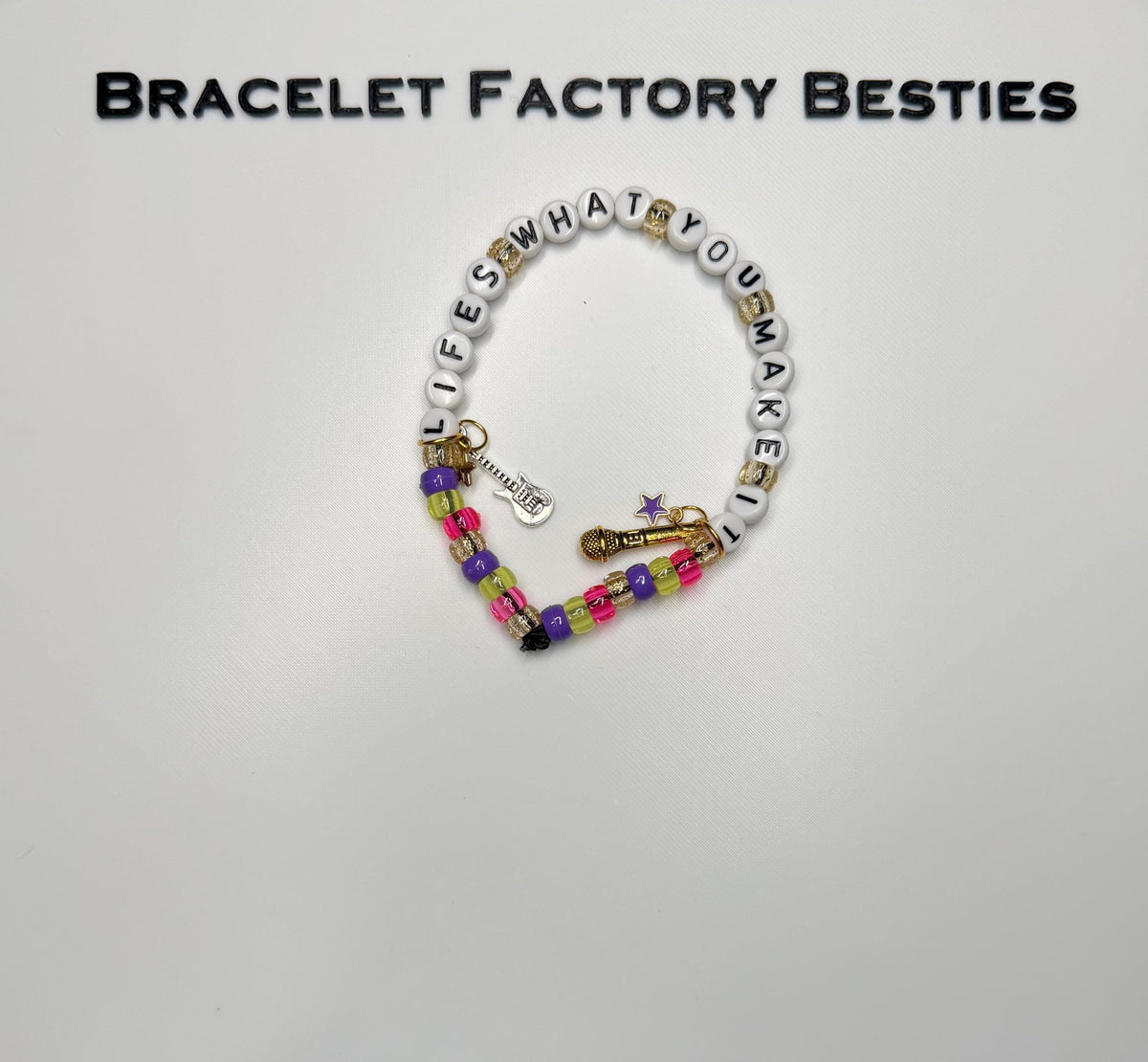Hannah Montana inspired friendship bracelets