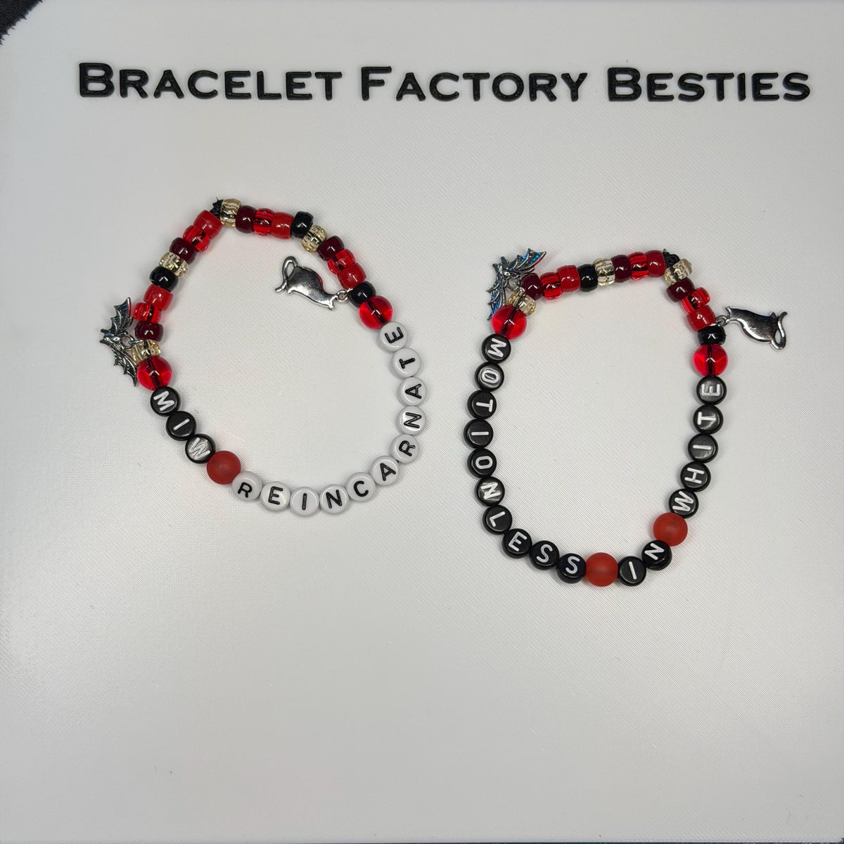Motionless In White inspired friendship bracelets (all albums!)