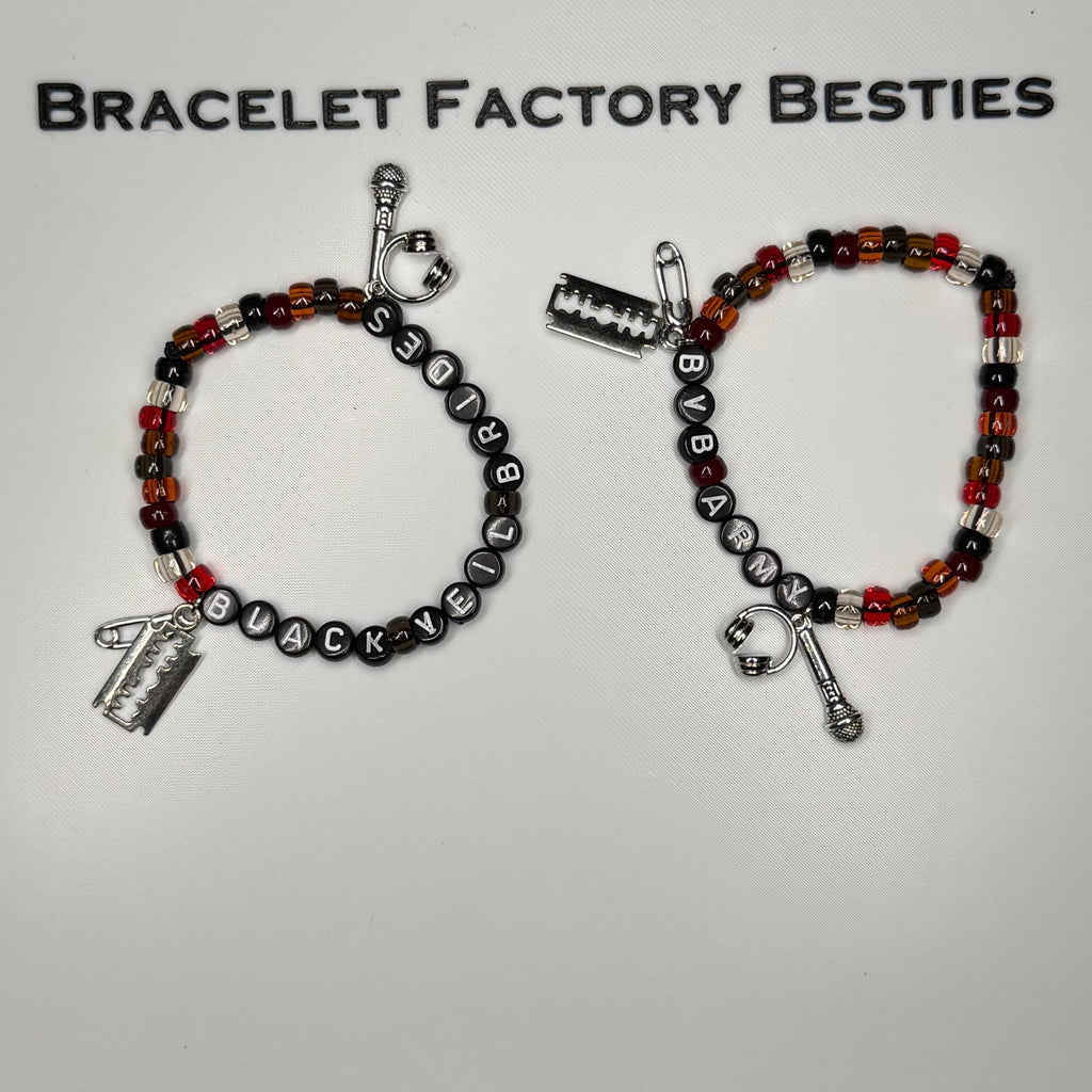Black Veil Brides Inspired Friendship Bracelets
