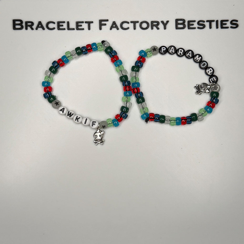 PARAMORE - All We Know Is Falling Album Inspired Friendship Bracelets