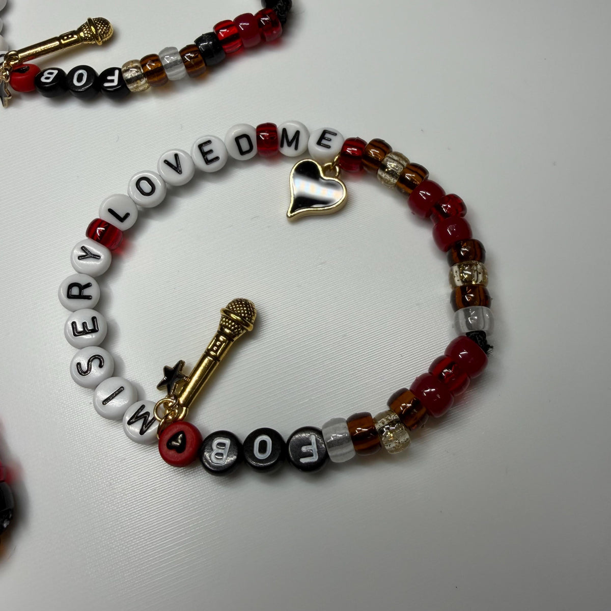 Fall Out Boy friendship bracelets (From Under The Cork Tree)