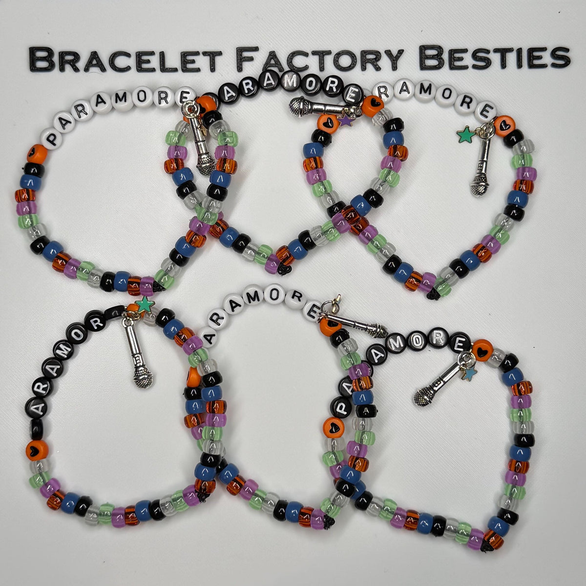 PARAMORE - Self Titled Album Inspired Friendship Bracelets