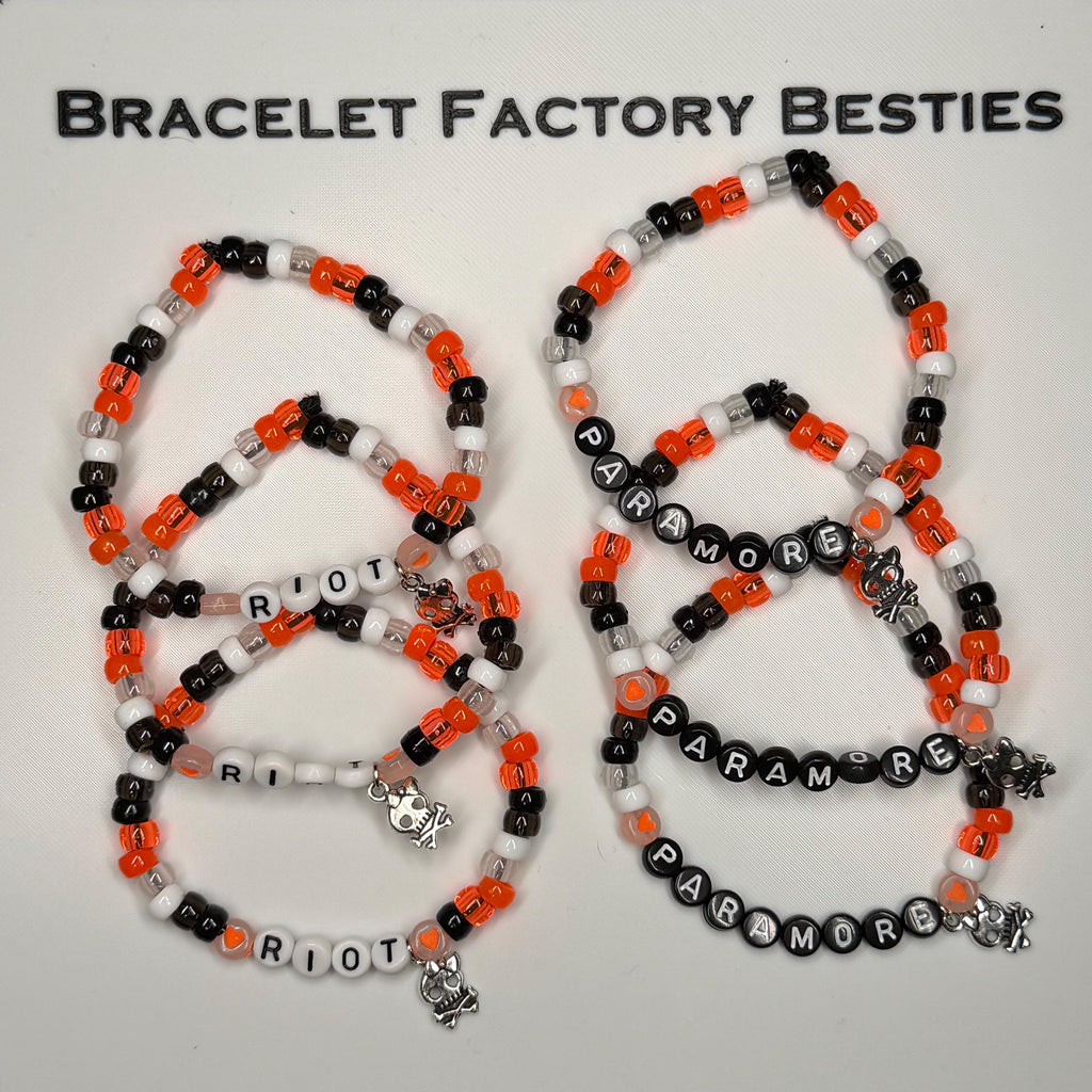 PARAMORE - Riot! Album Inspired Friendship Bracelets