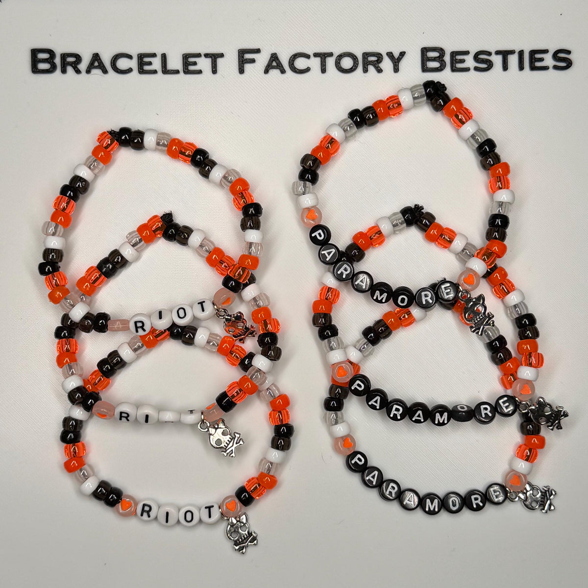 PARAMORE - Riot! Album Inspired Friendship Bracelets