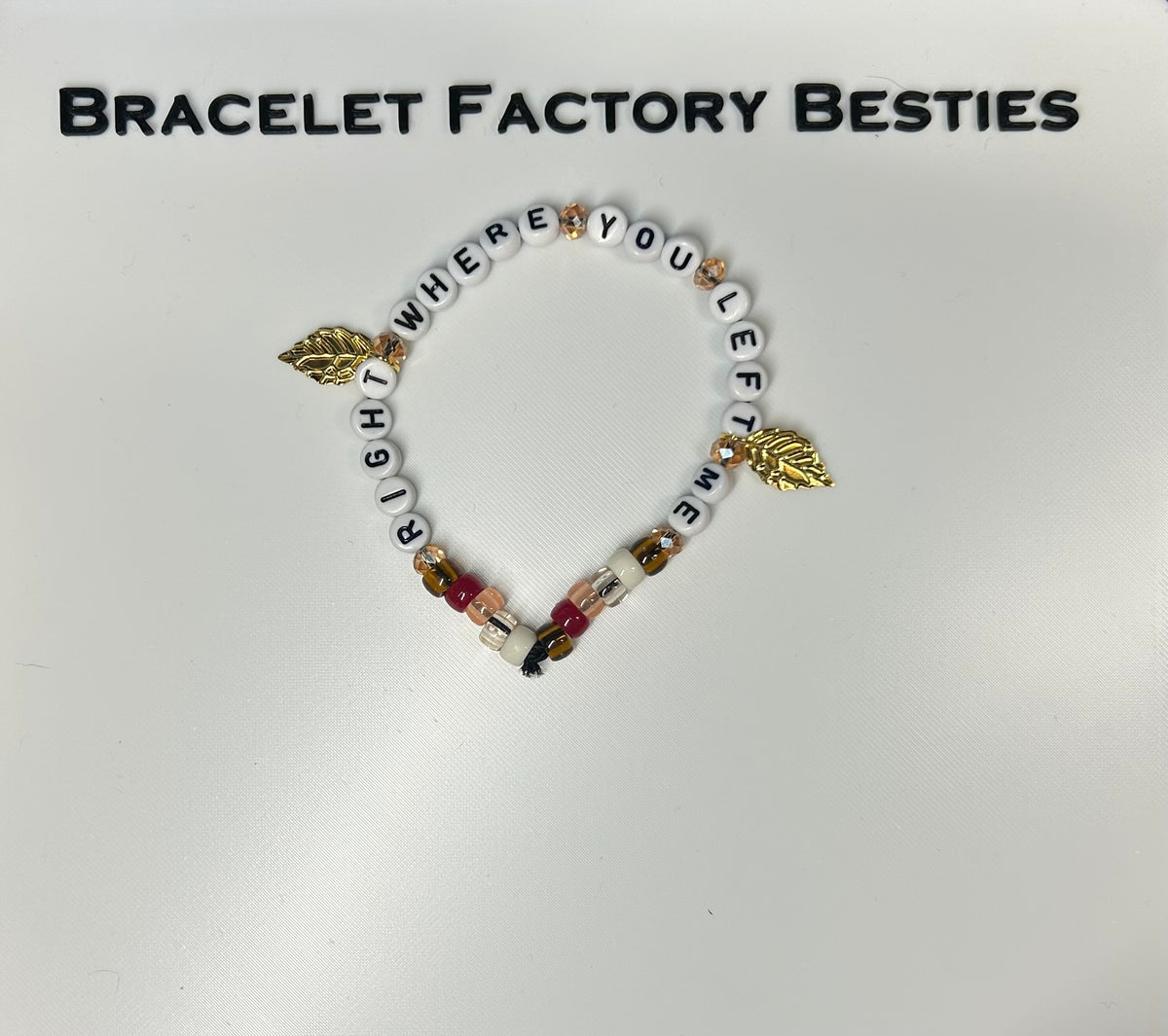 TaylorSwift "evermore" friendship bracelets