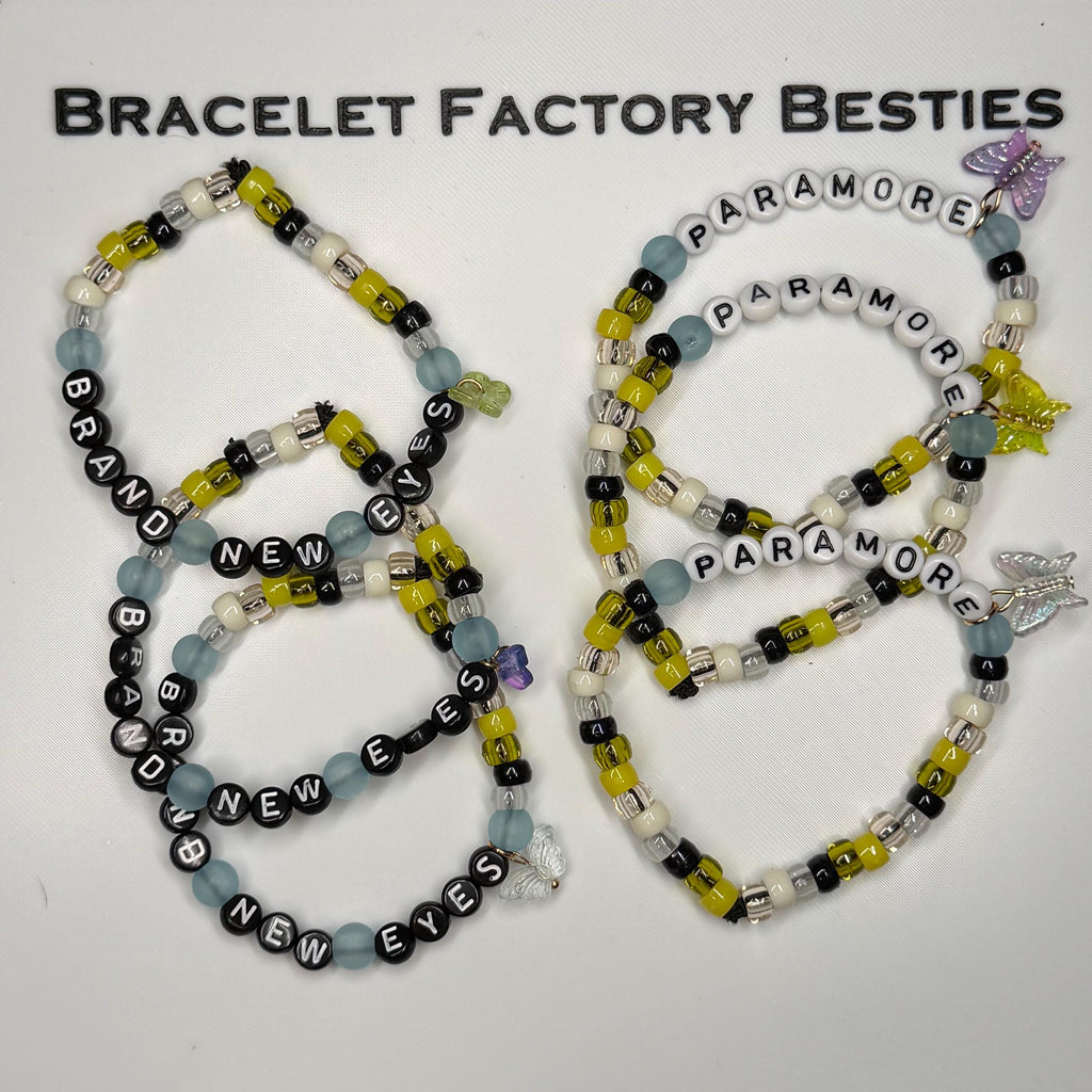 PARAMORE - Brand New Eyes Album Inspired Friendship Bracelets