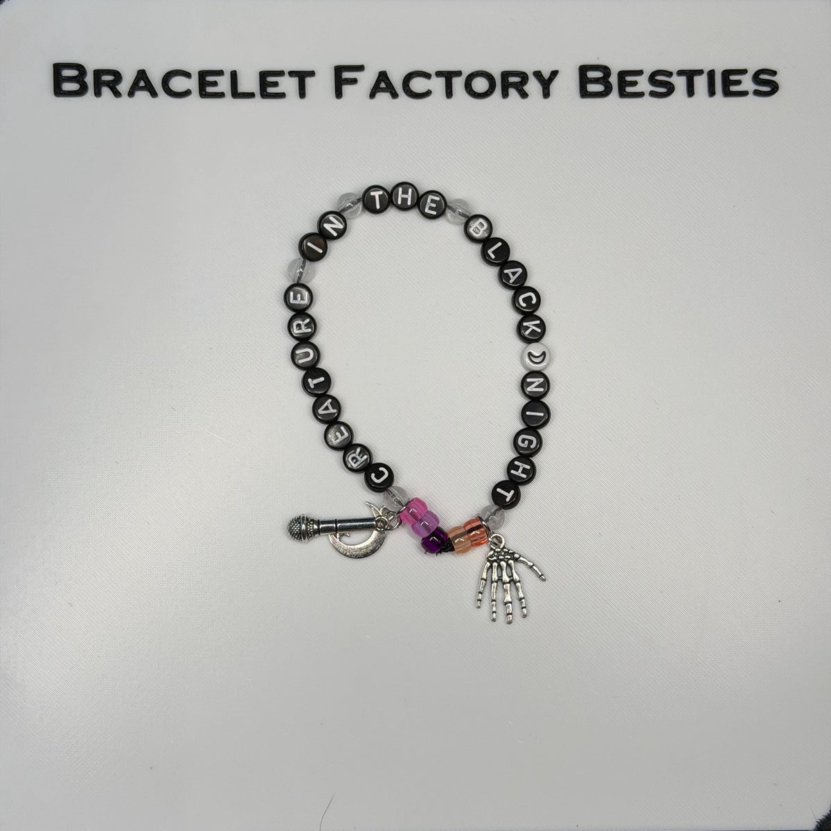 Dayseeker “Creature In The Black Night” (album) inspired friendship bracelets
