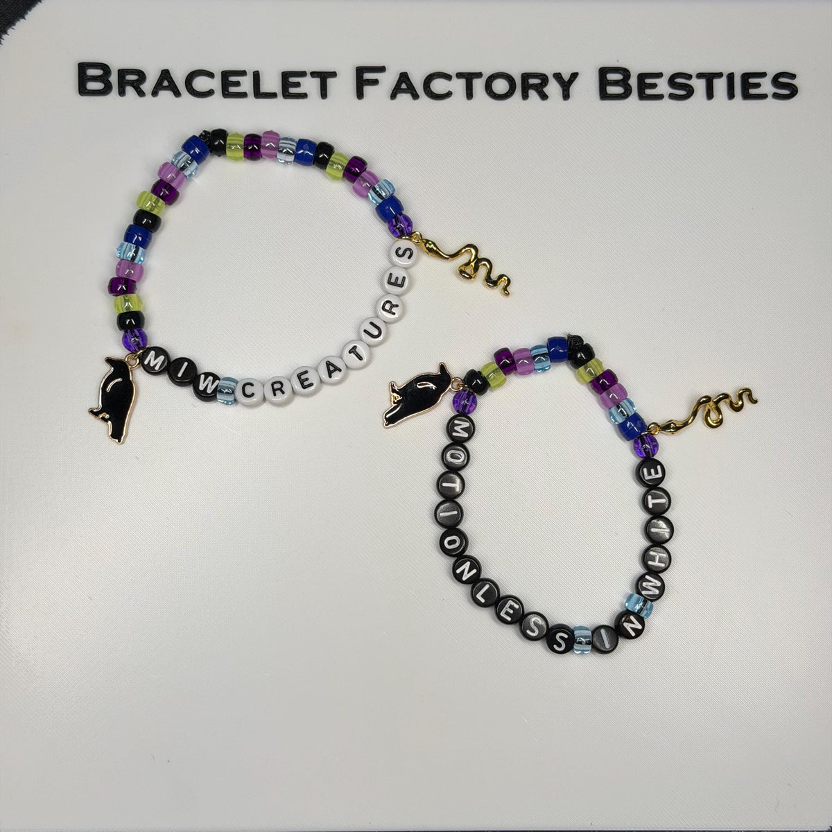 Motionless In White inspired friendship bracelets (all albums!)