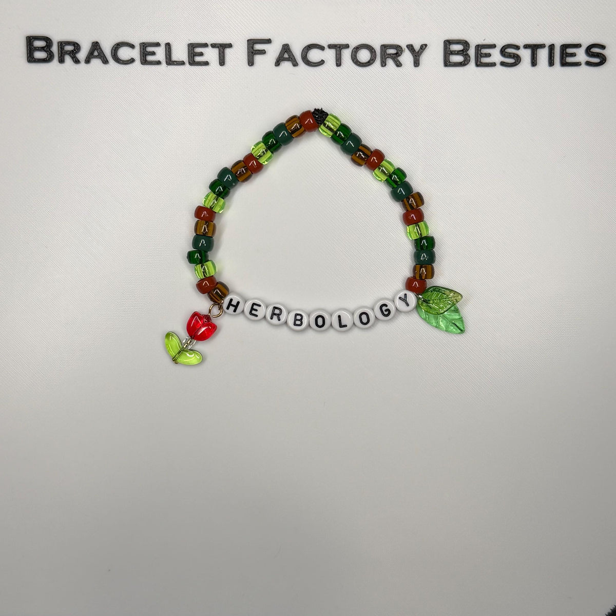 Harry Potter inspired - Herbology themed friendship bracelets!