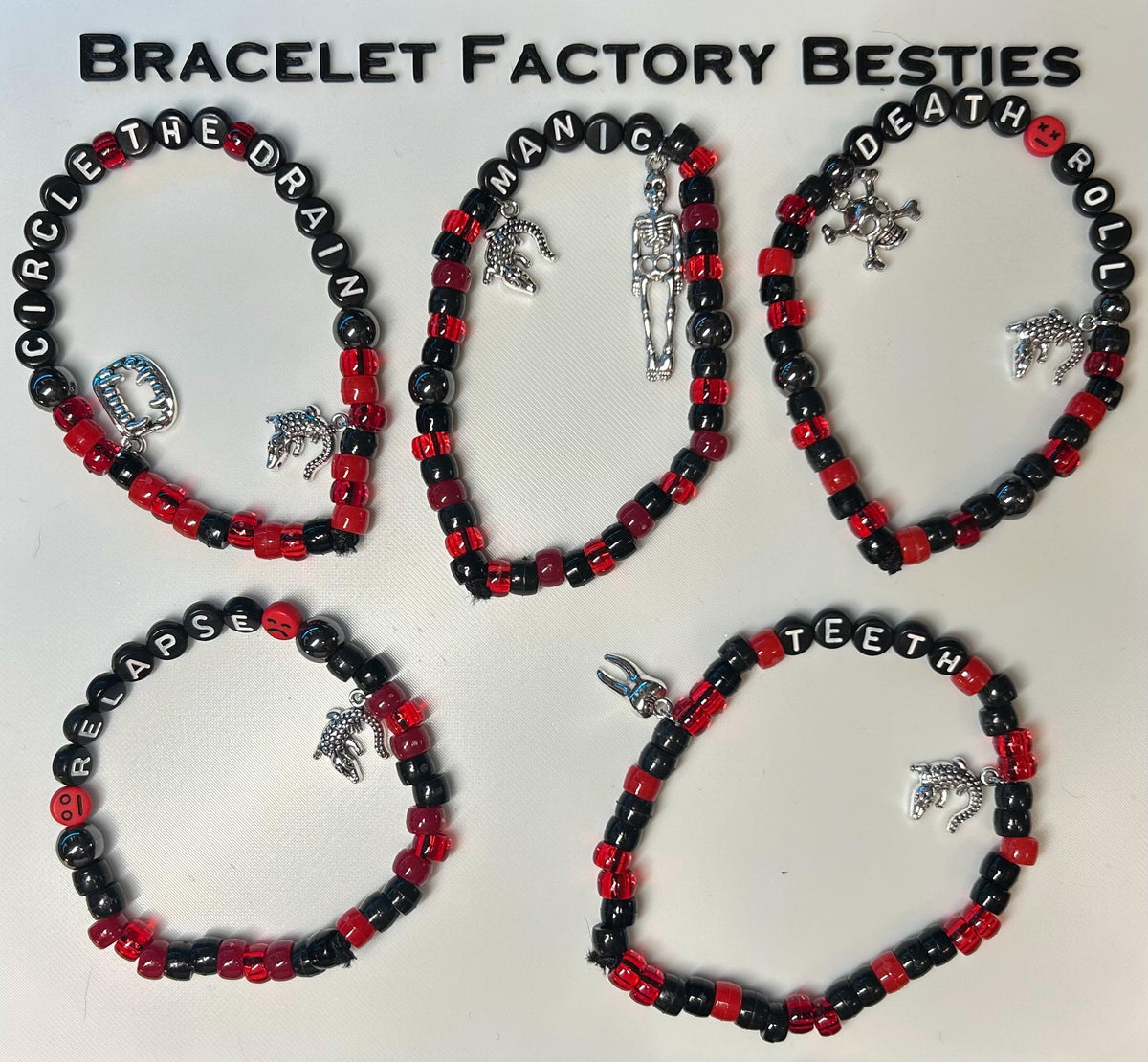 WAGE WAR inspired friendship bracelets