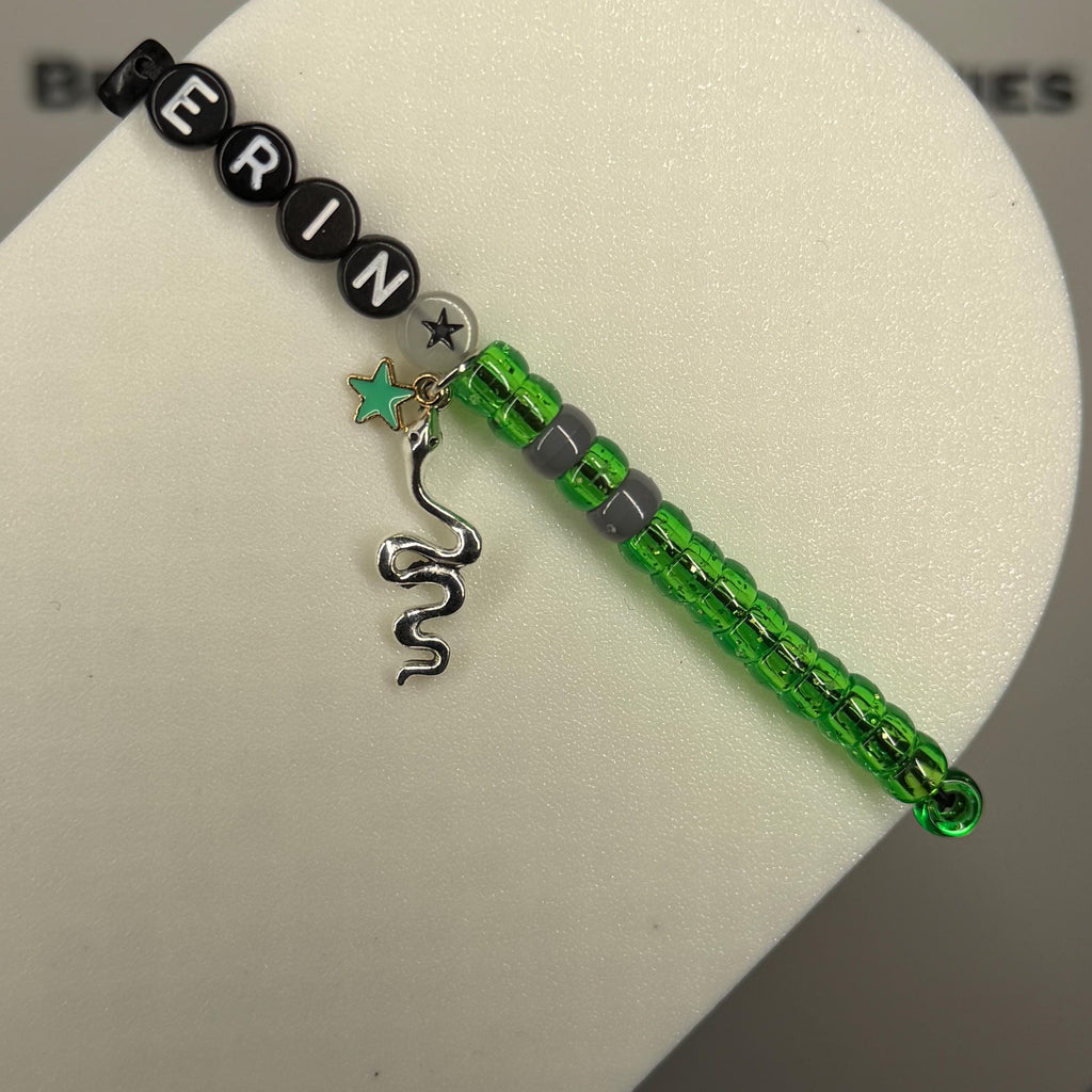 Harry Potter Themed - Hogwarts House Inspired friendship bracelets - SPARKLEY VERSION!