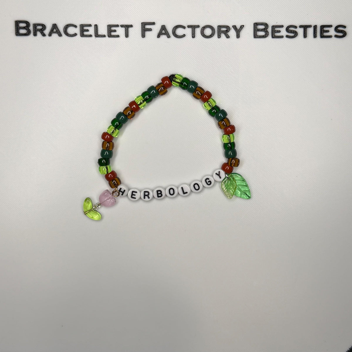 Harry Potter inspired - Herbology themed friendship bracelets!