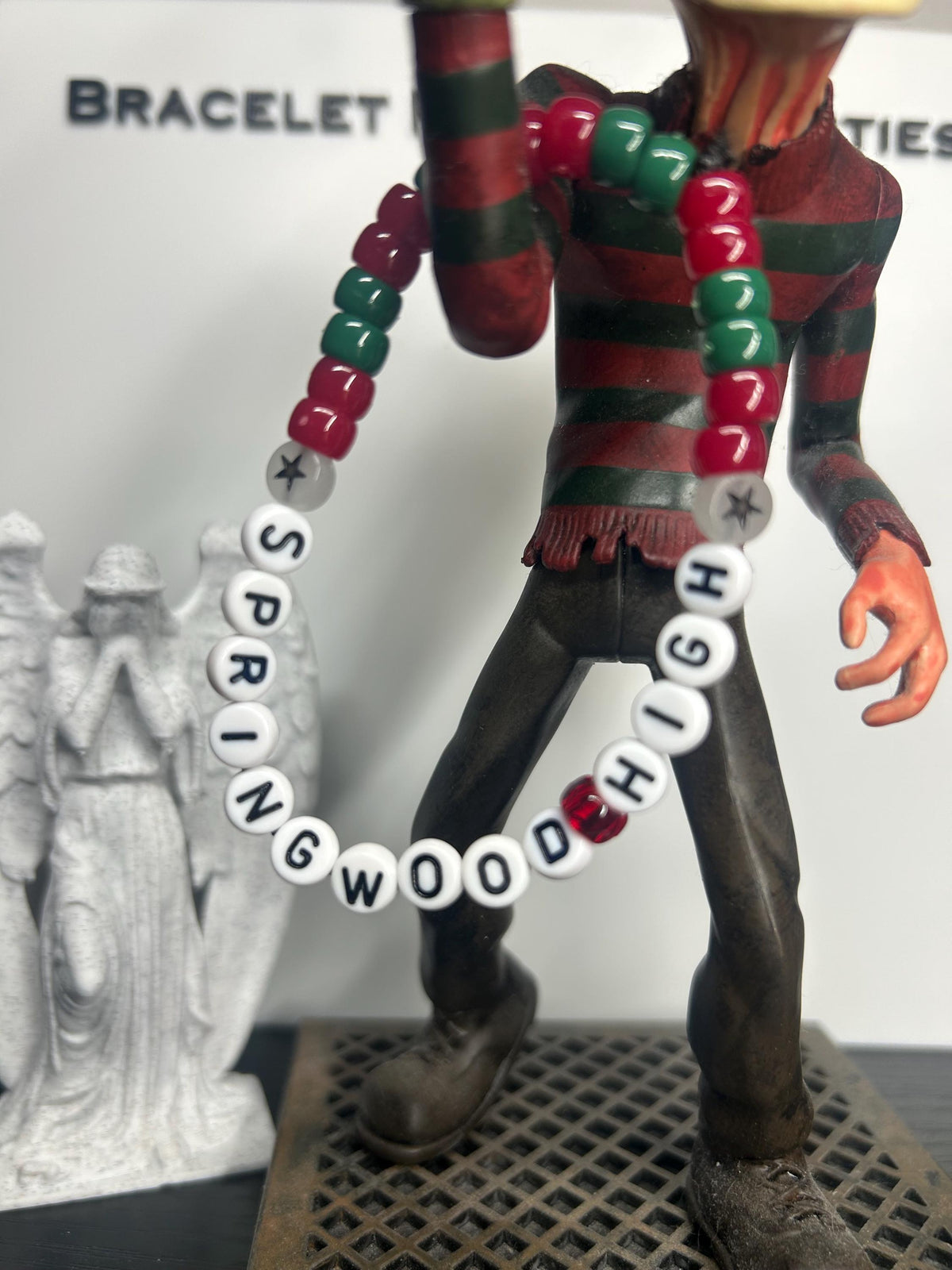 "A Nightmare On Elm St" inspired friendship bracelets