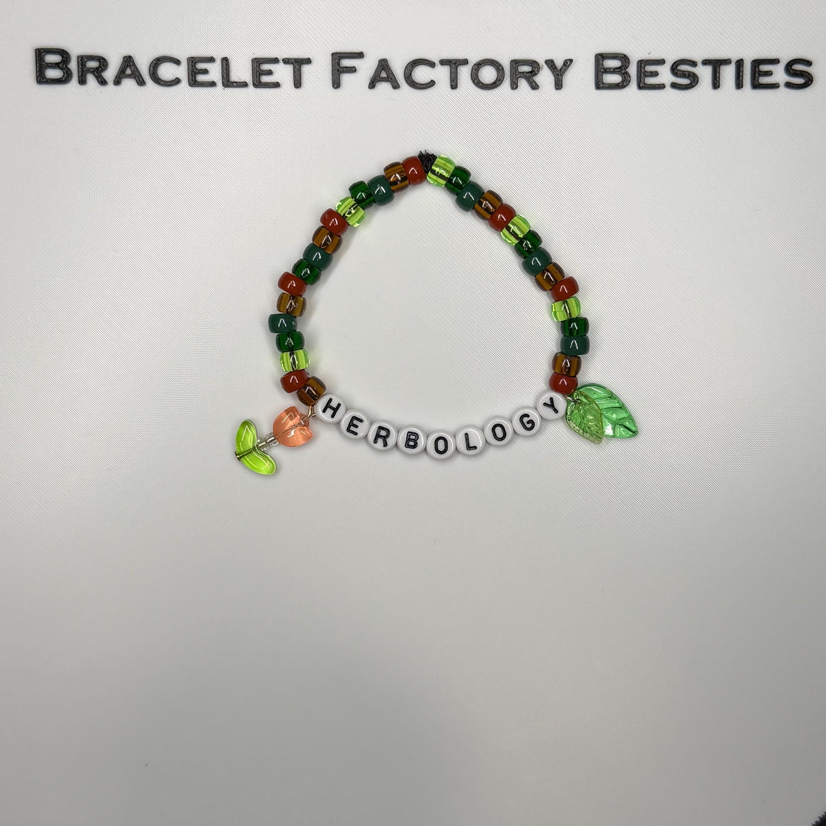 Harry Potter inspired - Herbology themed friendship bracelets!