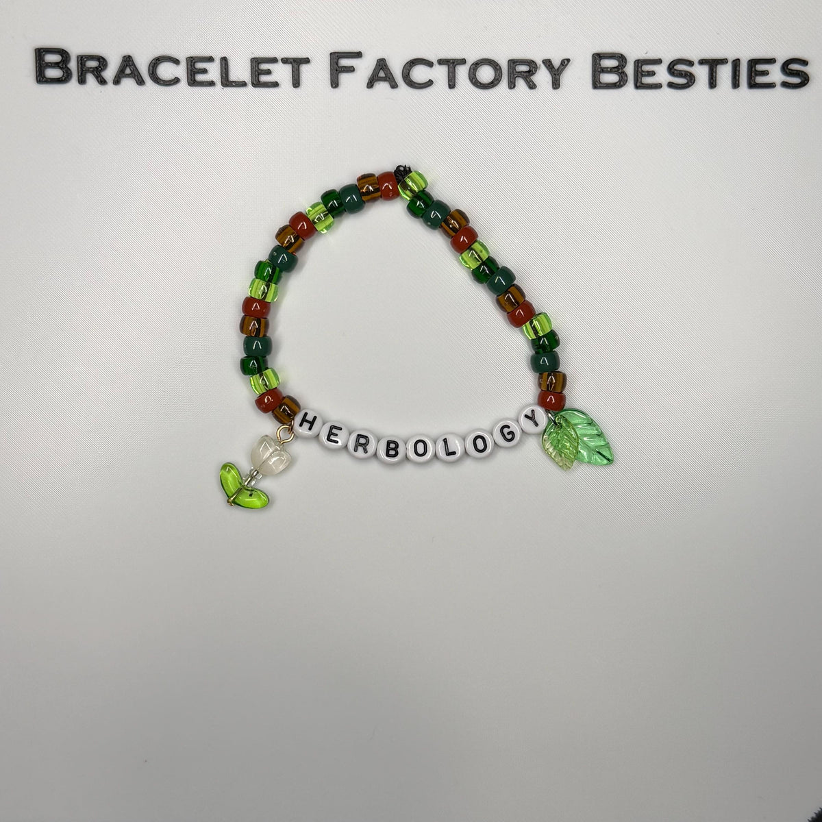 Harry Potter inspired - Herbology themed friendship bracelets!