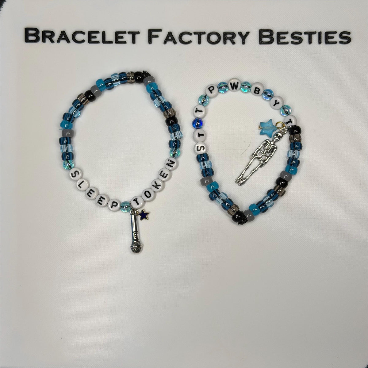 Sleep Token “This Place Will Become Your Tomb” album themed Friendship Bracelets