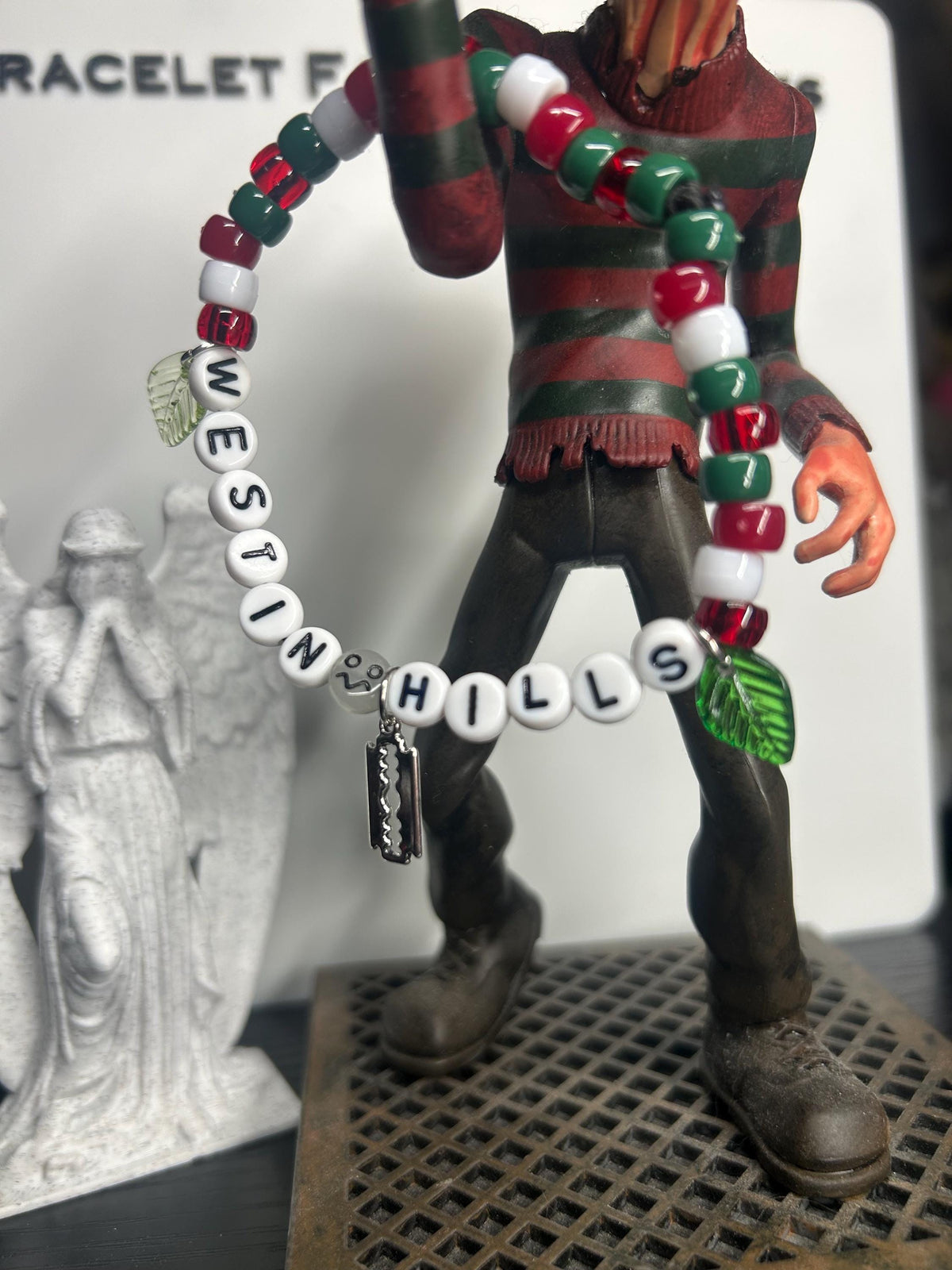 "A Nightmare On Elm St" inspired friendship bracelets