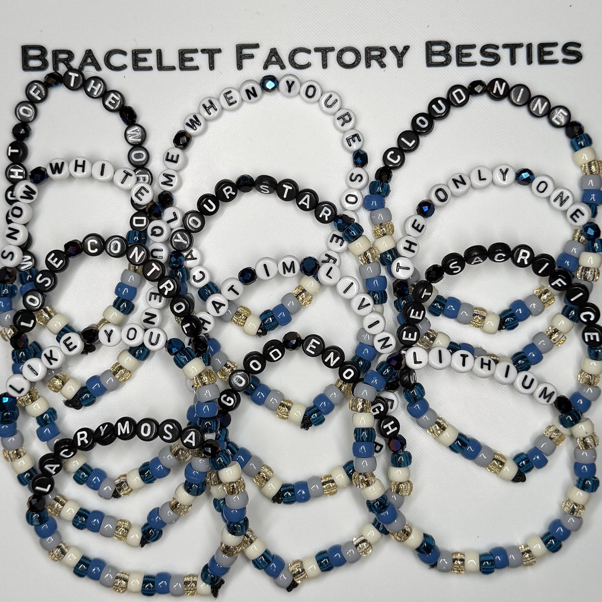 Evanescene friendship bracelets [The Open Door]