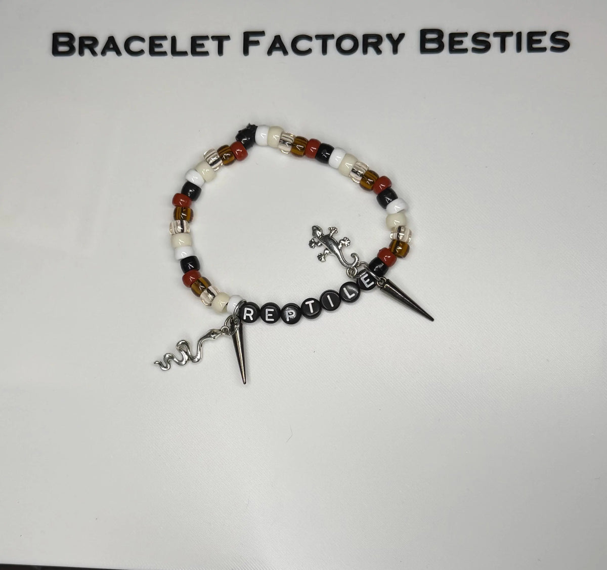 Nine Inch Nails inspired friendship bracelets